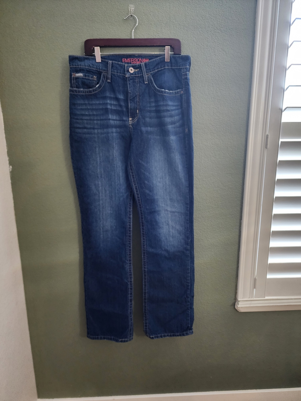 Emerson by CINCH Women’s Jeans Size 31/11L Long Dark Wash Straight Bootcut